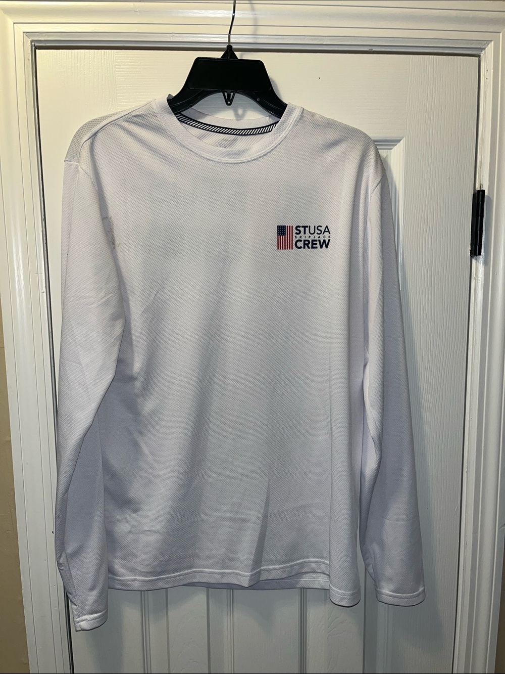 Men's Long-Sleeve Performance Shirt - White